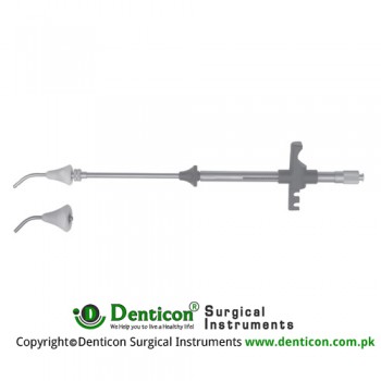 Cohen Uterine Cannula With 2 Cones Ref:- GY-951-01 and GY-951-02 Stainless Steel,